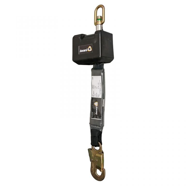 Dispositif Anti-chute Rétractable Avec Crochet Rotatif 360° - Harnais Professionnel Pour Toiture Et Travaux En Hauteur (20m, 150kg) - 10